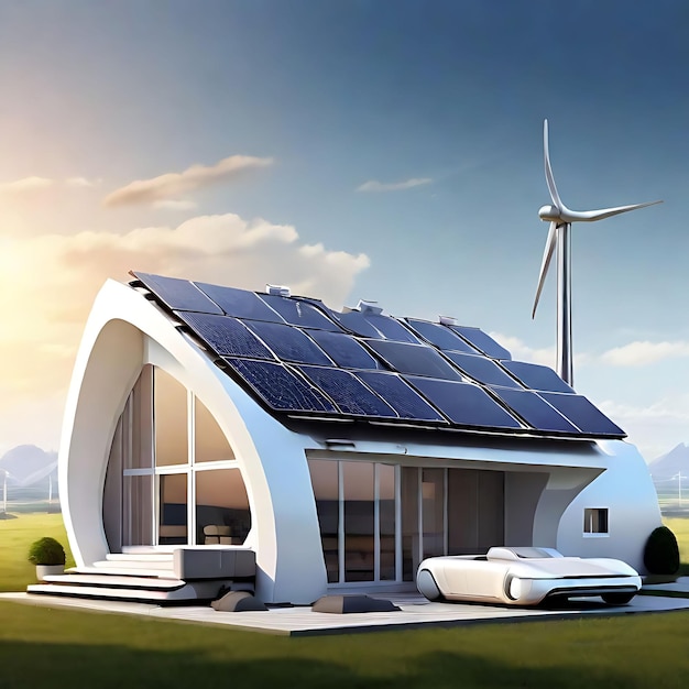 Inteligentne Domy Napędzane Sztuczną Inteligencją i Energią Słoneczną